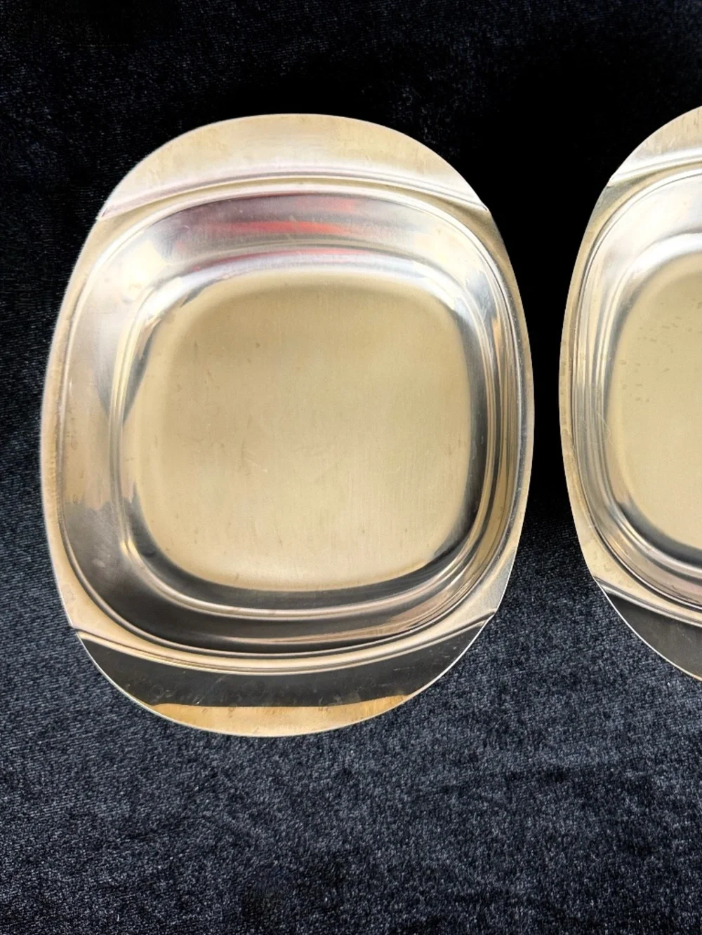 2 Vintage Cultura Sweden 18 8 Stainless Steel Dishes Bowls Meal Prep Dishwasher